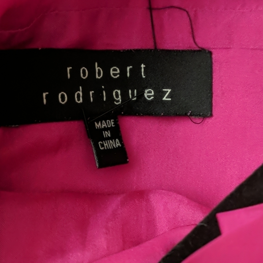 ROBERT RODRIGUEZ Silk Ruffle Dress - Picture 6 of 7